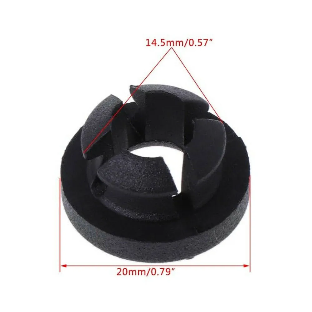 

6 Pcs Clip Accessories Black+White For Honda Accord Prelude Rod Support