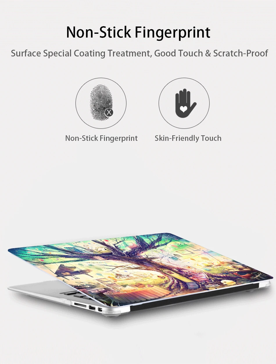 MTT милый чехол для ноутбука Macbook Air Pro retina 11, 12, 13, 15 дюймов с сенсорной панелью, мультяшный чехол с аниме, 13,3 дюймов, сумка для ноутбука