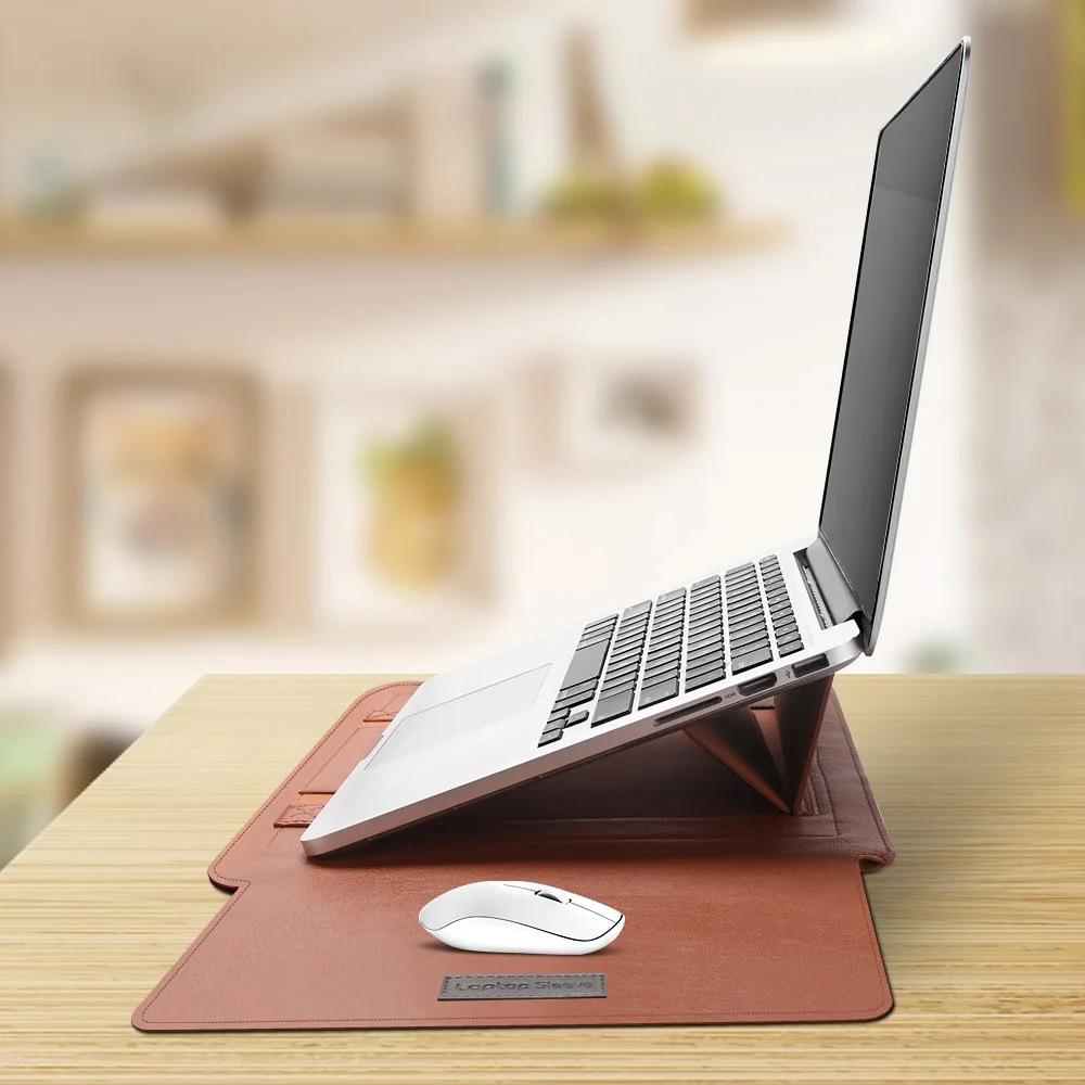 Чехол из искусственной кожи для ноутбука Macbook Air 13 2018 Pro 11 12 15 сумка macbook Retina 3 6
