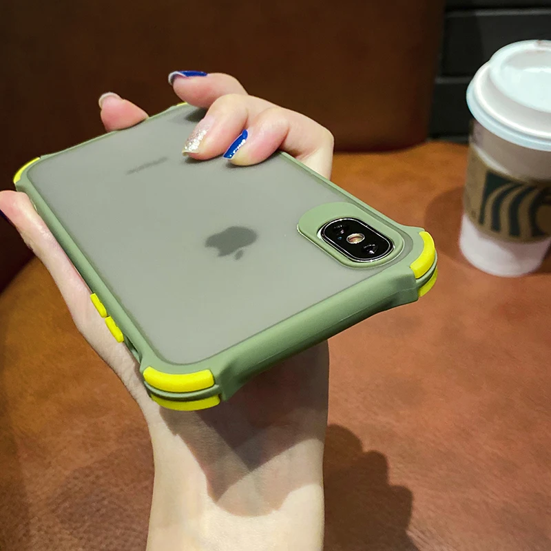 GKL матовый чехол для iPhone 11 12 Pro Max X XS XR MAX телефона i6s i7 i8 plus SE2020 все включено|Бамперы|