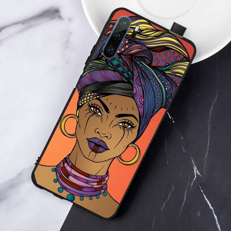 

african girl art Colorful aesthetics Phone Case For Huawei honor Mate P 10 20 30 40 Pro 10i 9 10 20 8 x Lite