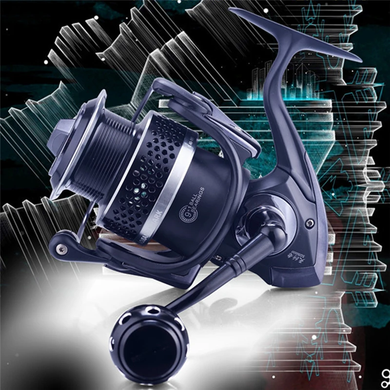 SD5000 9 + 1BB металлическая Рыболовная катушка Снасть спиннинговое колесо дорожное