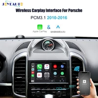 joyeauto wireless apple carplay for porsche cayenne macan cayman panamera boxster 718 911 pcm3 1 android auto car play interface