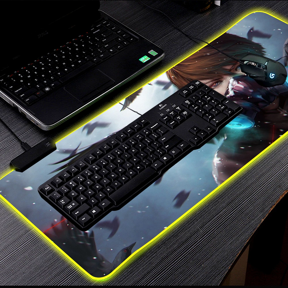 

Large RGB Mouse Pad xxl Gaming Mousepad LED Mause Pad Gamer Copy Mouse Carpet Big Mause Pad PC Desk Pad Mat with Backlit