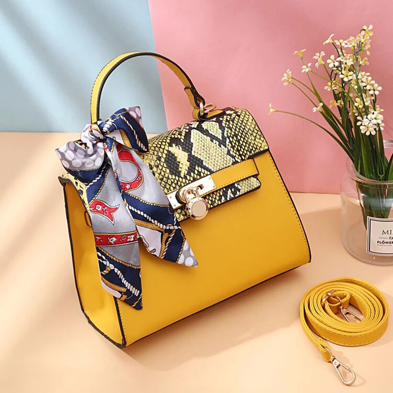 Fashion Leather Single Shoulder Bag Women Handbags Purse Crossbody Strap