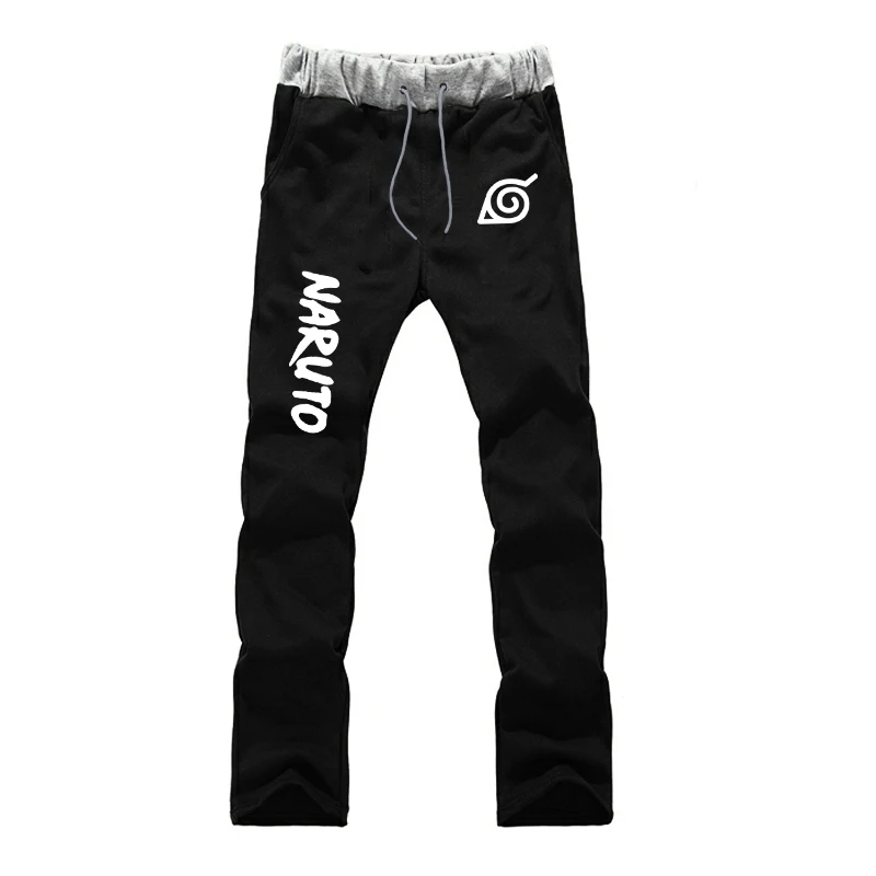 Пара Повседневное штаны героя аниме Наруто хлопок впитывает пот Дышащие Носки с