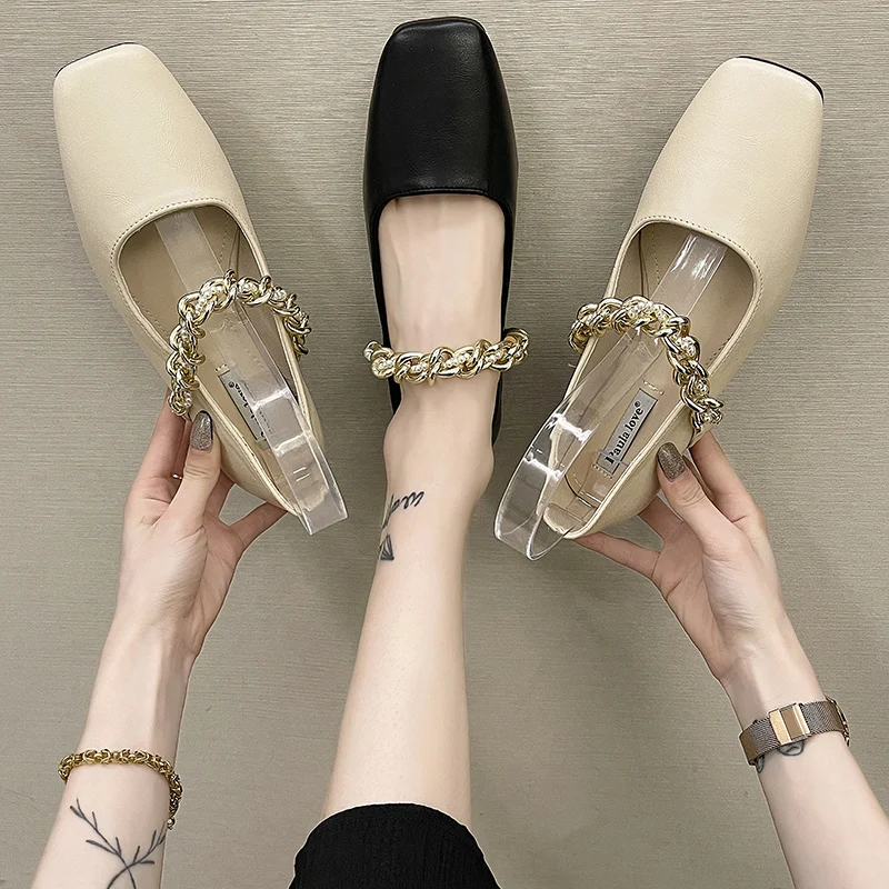 

Shoes Woman Flats Pearl Decorateion Oxfords Square Toe Mixed Colors Casual Female Sneakers Autumn Dress Beading Leather New Summ