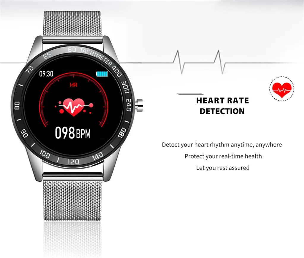 Смарт-часы LIGE с цветным OLED дисплеем пульсометром тонометром | Электроника