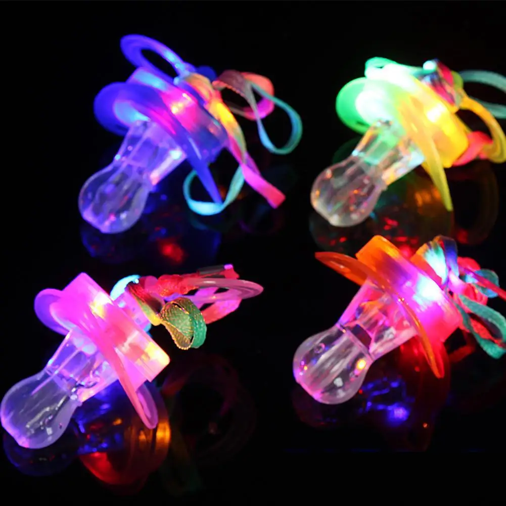 

LED Whistle Flashing Light up Nipple-type Whistle Lanyard Party Concert Cheering Favor Led Party Supplies Festive Decoration