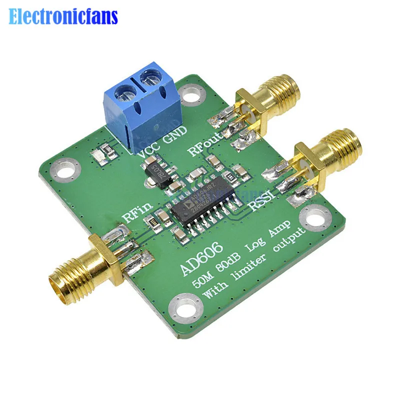 Демодулирующий логарифмический модуль усилителя AD606 детектор 80 дБ низкая