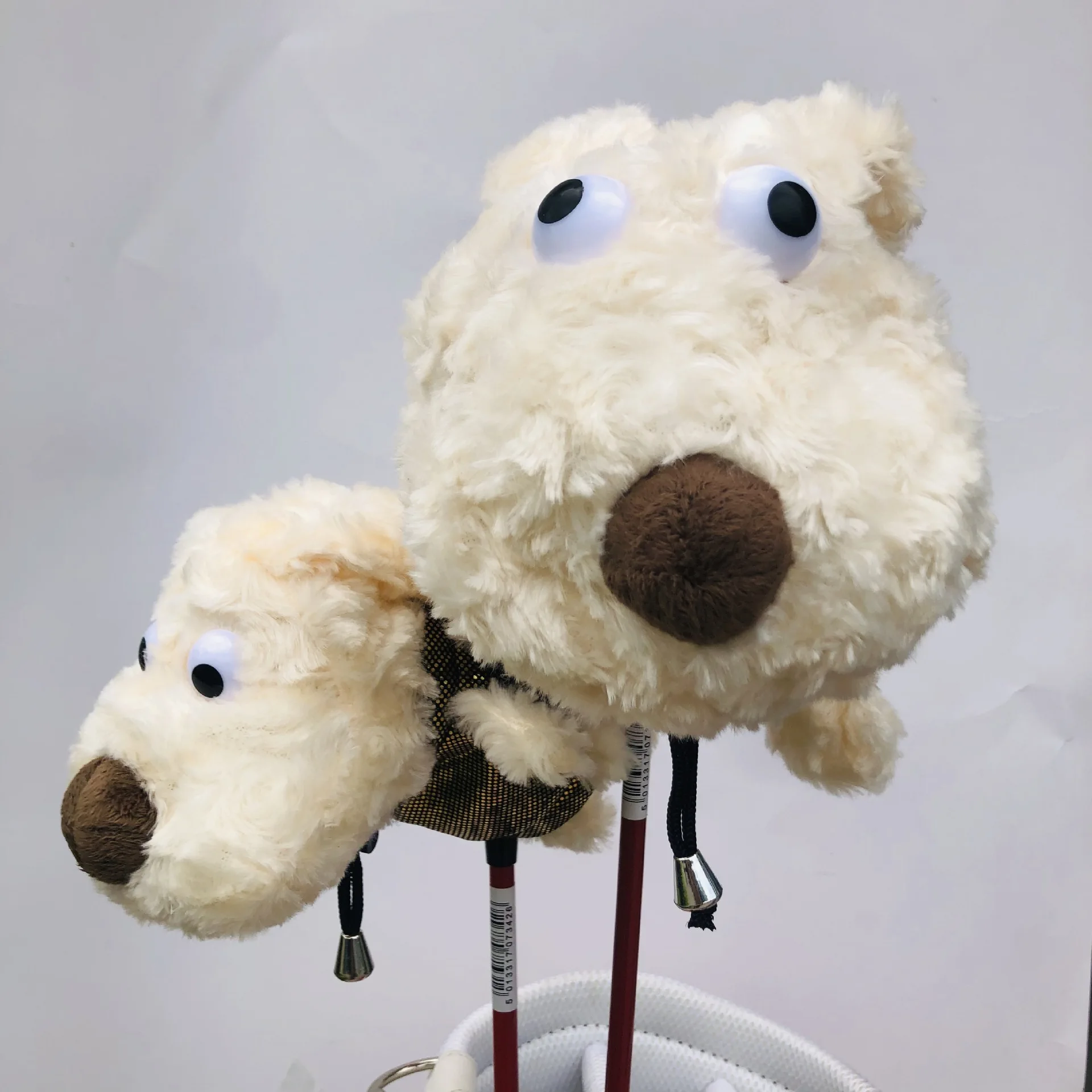 Головной убор для гольф клуба 1 шт. милый чехол щенка водителя деревянный