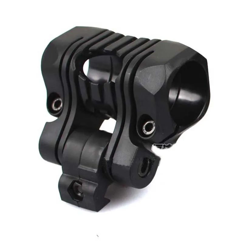 25 мм тактический шлем фонарик держатель фонарь зажим Крепление рельсовый для