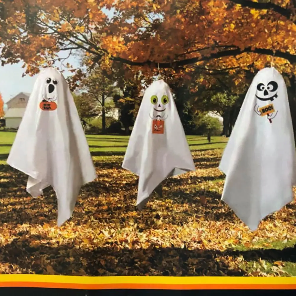 

1 комплект, декоративные полиэтиленовые привидения на Хэллоуин