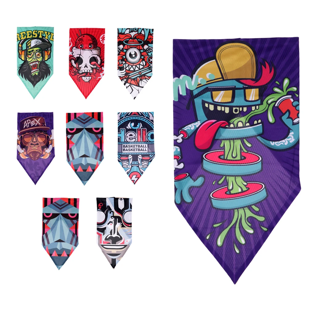 Многофункциональный трубчатый шарф-бандана для верховой езды Ветрозащитная