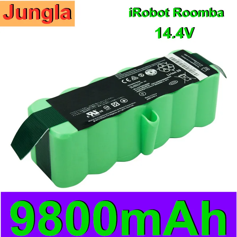 

NeW Rechargeable battery 14.8V 9800mAh Li-ion replace for iRobot Roomba 580 600 660 630 770 780 800 880 900 Series