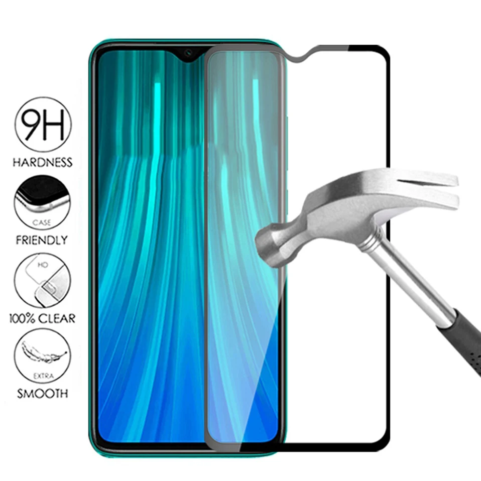 Закаленное стекло для xiaomi redmi note 8 pro 8t 8a Защитная пленка экрана на объектив камеры
