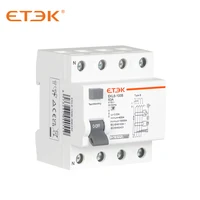 etek ekl6 100b 3n6330 rccb 10ka 3pn 63a 30ma type b residual current circuit breaker