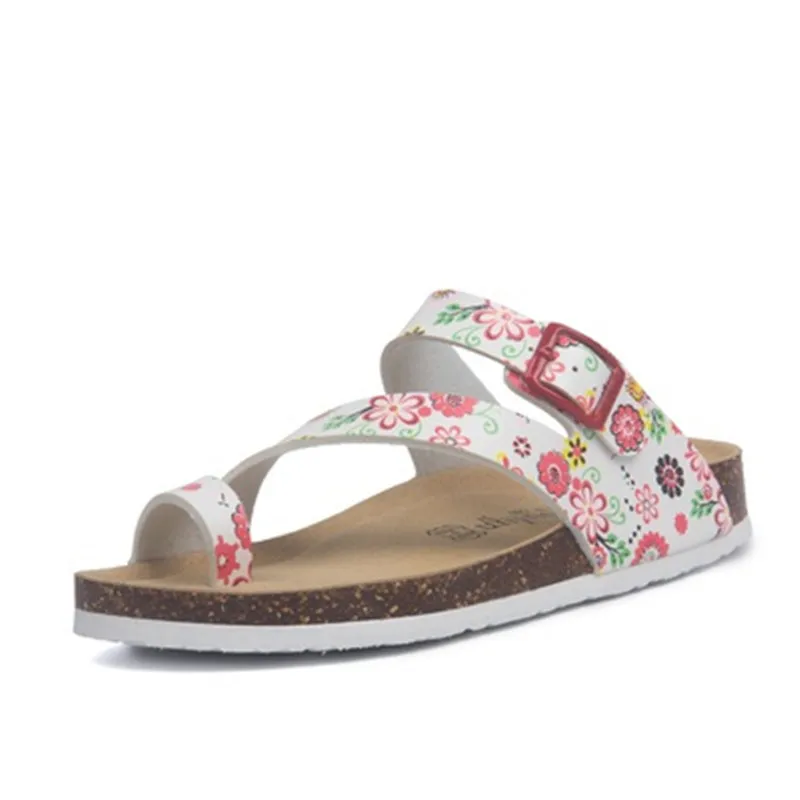 

Summer New Men Women Beach Cork Slippers Casual Buckle Non-slip Outdoor Slides Unisex Couples Clip Toe Flip Flop Classic Clogs