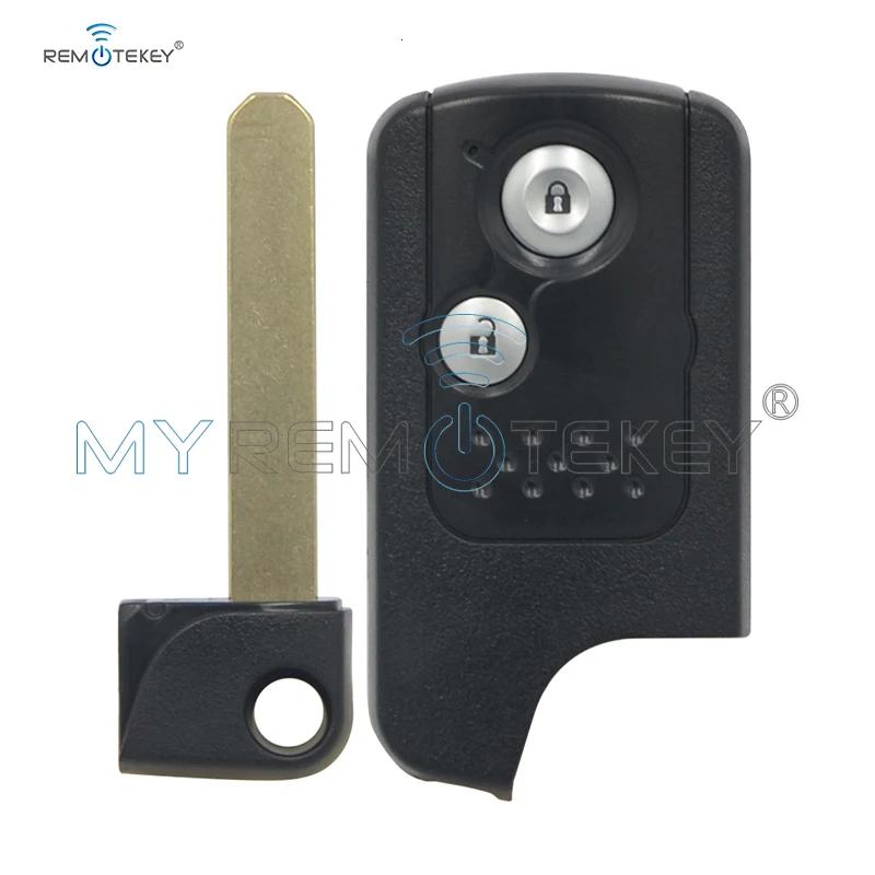 Remtekey смарт-чехол для ключей 2 кнопки для Honda Fit CRV 2009 2010 2011