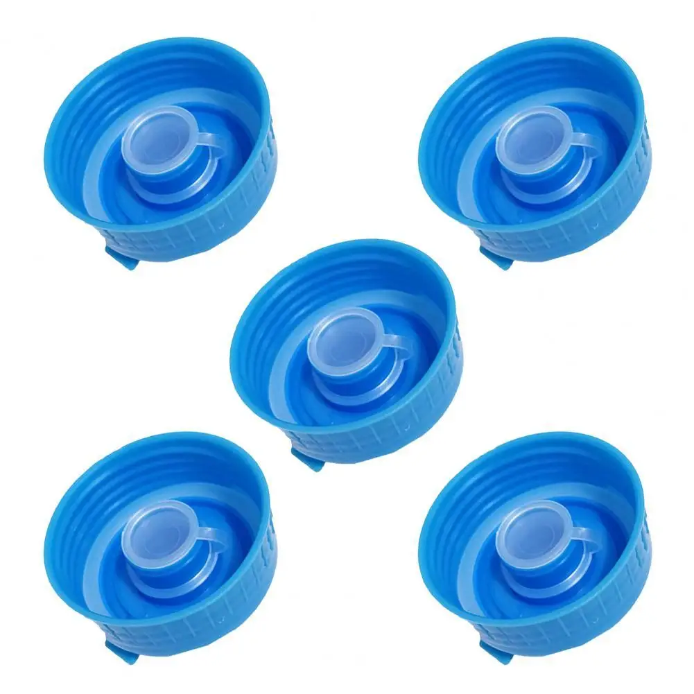 

5 шт./компл. многоразовая крышка кувшина для воды, утолщенная нить, крышка ведра для чистой воды, противоразбрызгивающаяся задняя крышка для ...