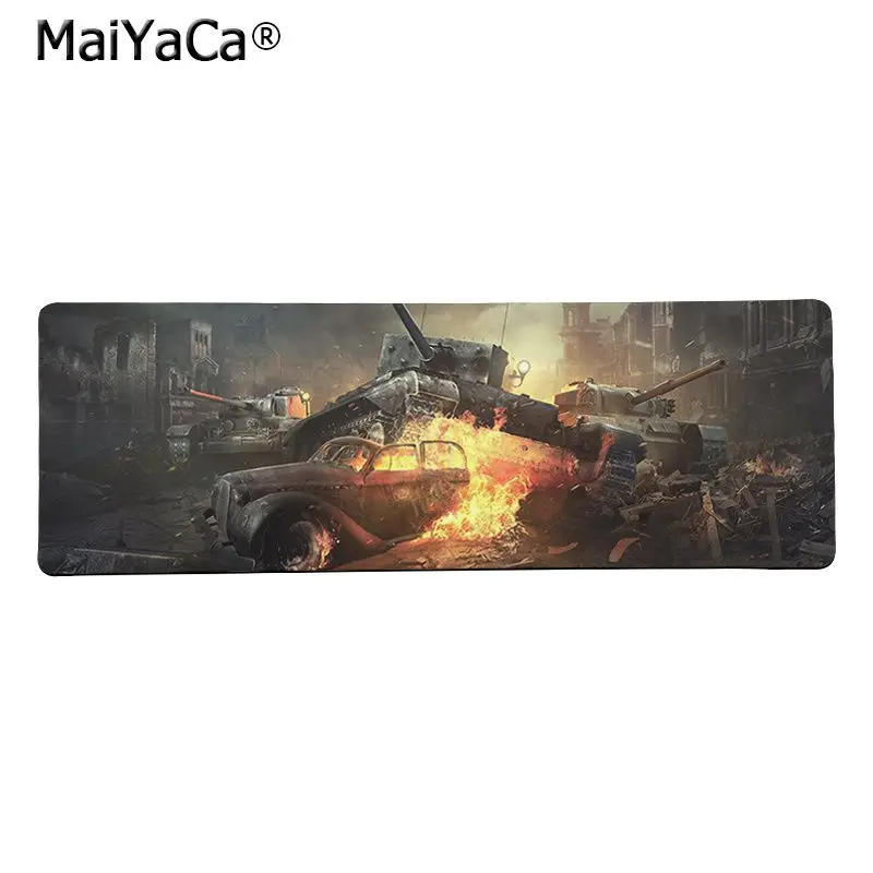 MaiYaCa высокое качество Мир танков игра DIY дизайн игровой с узором коврик для мыши