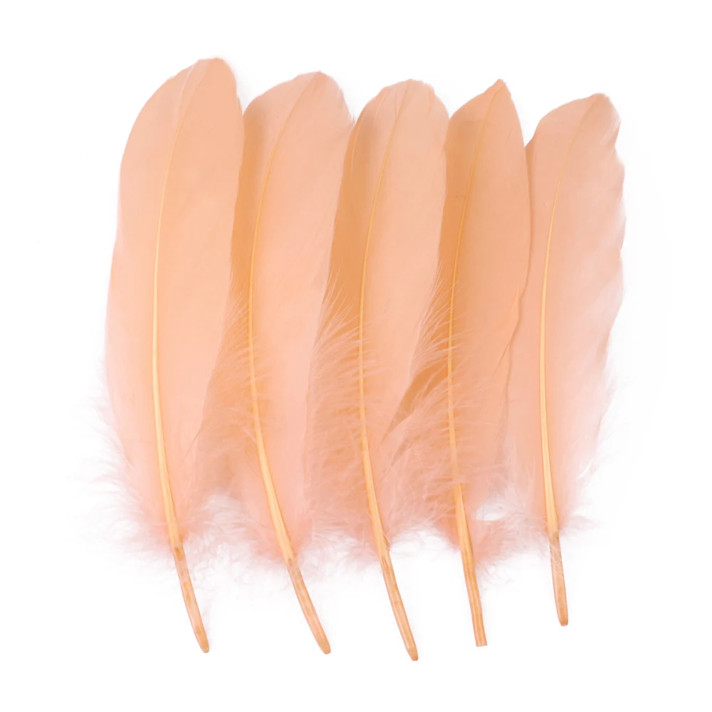

Natural Goose Feathers 15-20cm Colorful Swan Plumes For Home Party Decoration Crafts Accessories Soft Jewelry Handicrafts