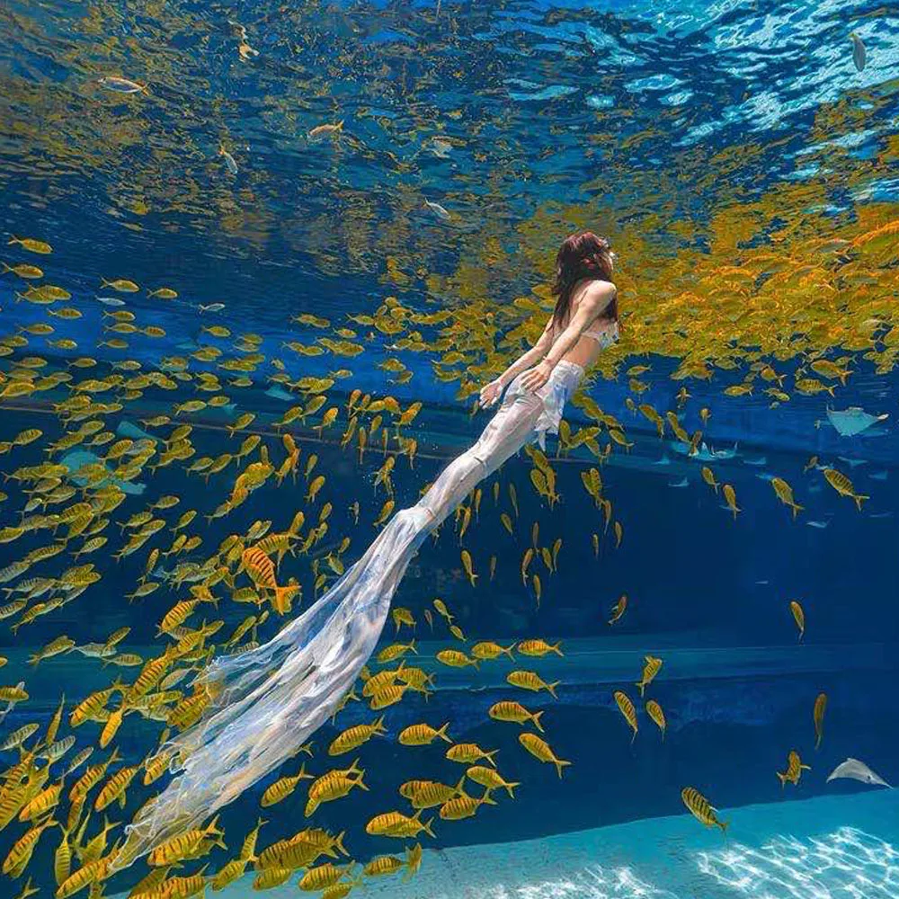 Купальник с крыльями ангела русалки 2020 купальник хвостом для взрослых летний