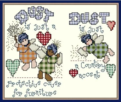 

DUST IS JUST DIY Craft Stich Cross Stitch Package Cotton Fabric Needlework Embroidery Crafts Counted Cross-Stitching Kit