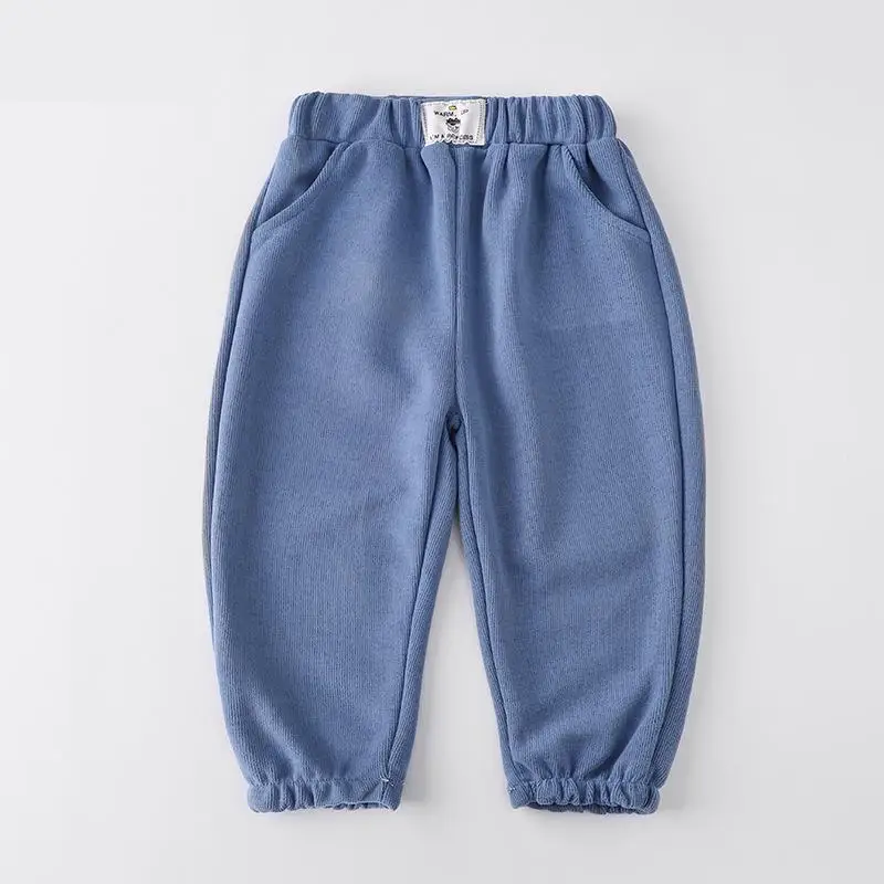 

Осенние новые детские длинные брюки, хлопковые Повседневные детские брюки, свободные брюки для девочек, спортивные брюки для мальчиков, мод...