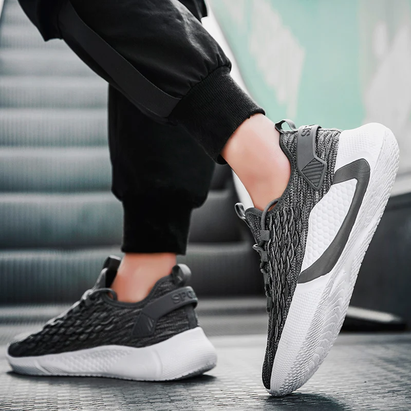 

zapatos sneaker casuales Sneakers sports Fashion para black solid mens Men Casual trainers hombre Male spring man Shoes on slip