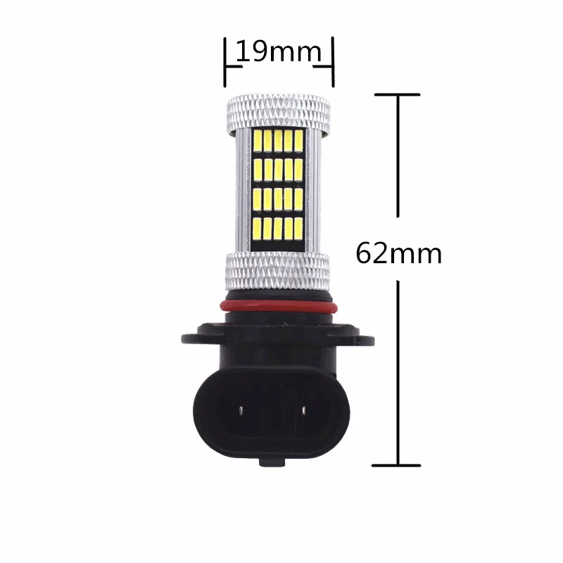 2 шт. 9005 HB3 9145 H10 100W светодиодный проектор противотуманная фара дальнего света
