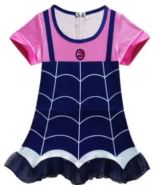 Летняя пляжная одежда для девочек детское платье с героями мультфильмов костюм