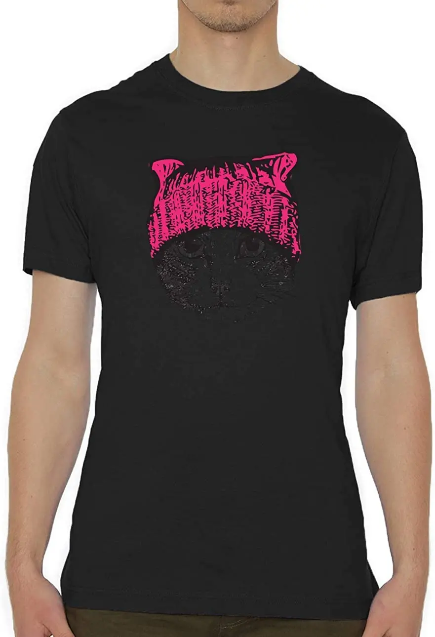 

Cute with A Hat Art Crew Neck Men's T-Shirt New Arrivals Harajuku Tee Summer 2020 Pure Cotton Breathable Short Sleeve Tshirt