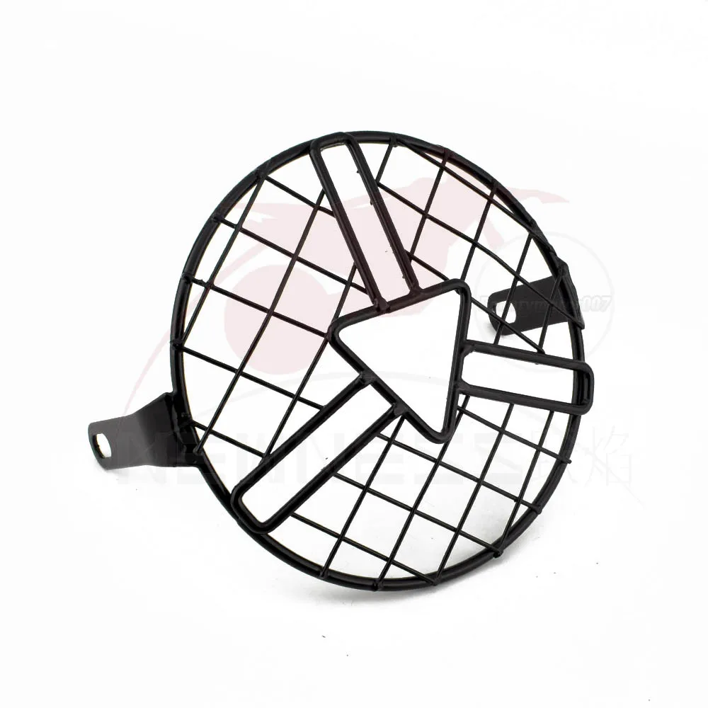 Универсальный абажур для передней фары мотоцикла 6 5 дюйма сетчатый чехол гриля