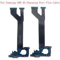 usb charging port cable connector dock flex cable for samsung a90 5g a908b a908n replacement parts