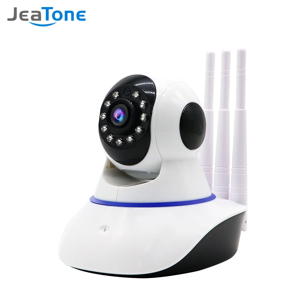 Jeatone Домашняя безопасность 1080P Wifi IP камера Аудио запись SD карта памяти P2P HD CCTV