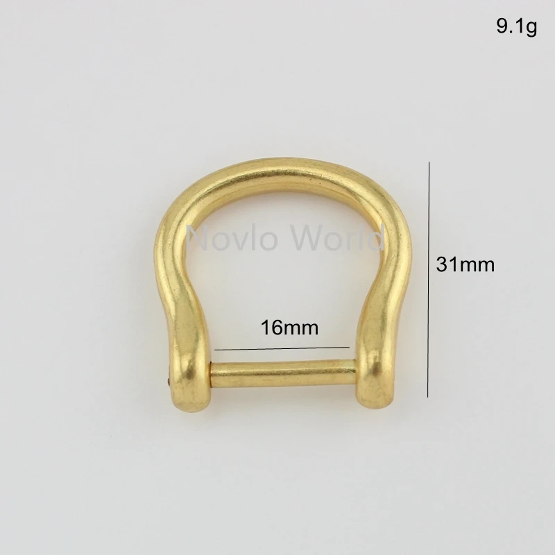 Мир Nolvo 5 20 100 шт. 31x16 мм цвет атласное золото фотолюминесцентный винт ручка для