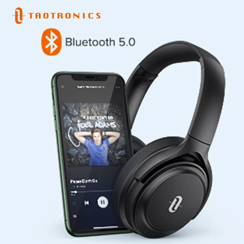 наушники бесповородные Новые гибридные беспроводные Bluetooth-наушники TaoTronics SoundLiberty