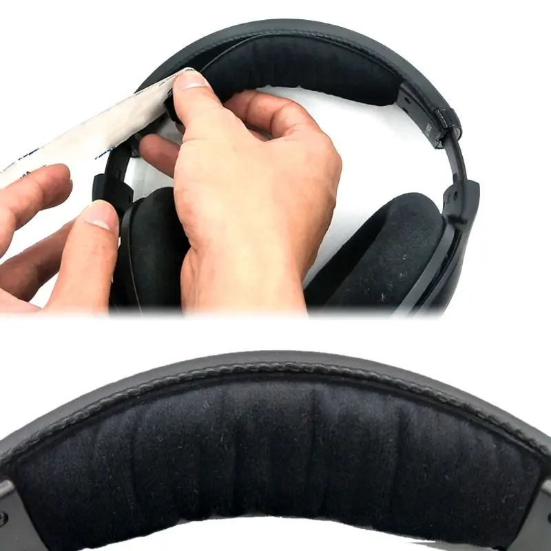 Headphone Headband Cover Head Band Flexible Cloth Cushion Top Pad Protector Replacement for Sennheiser HD598 599 569 HD515 595 5 |