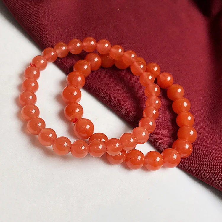 

2021 Girls South Red Cherry Red Single Circle Handstring Color Random