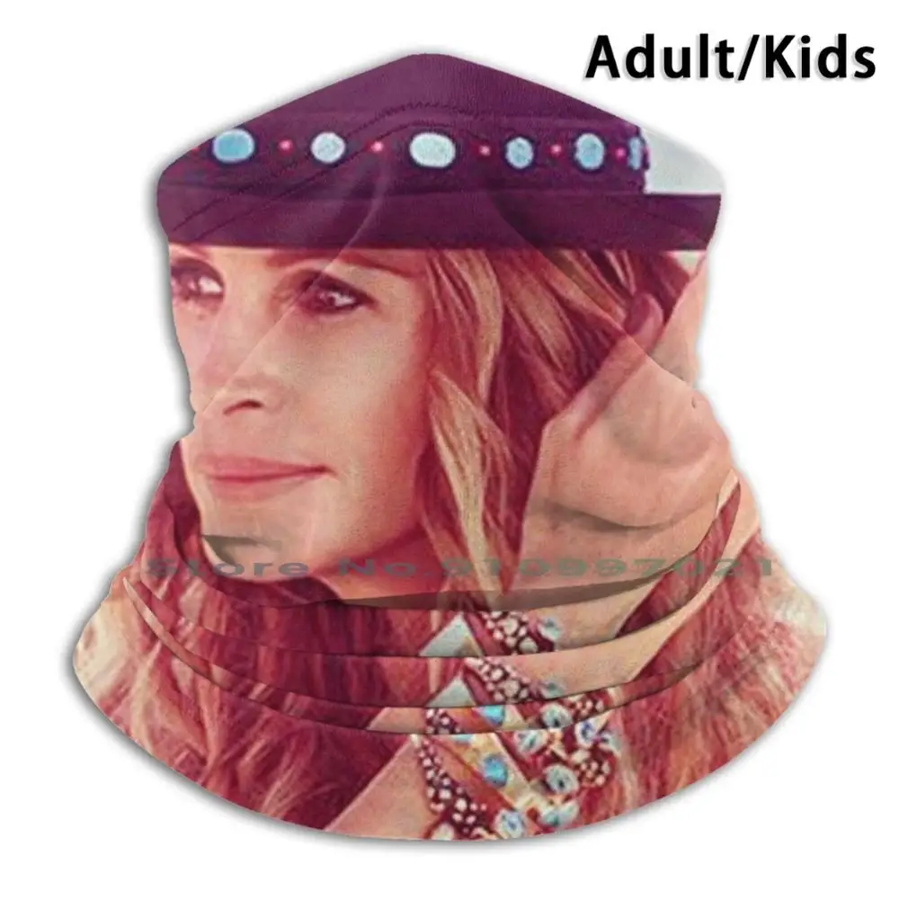 

Джулия Робертс шарф маска шеи теплые уход за кожей лица обертывания бандана Mascarillas