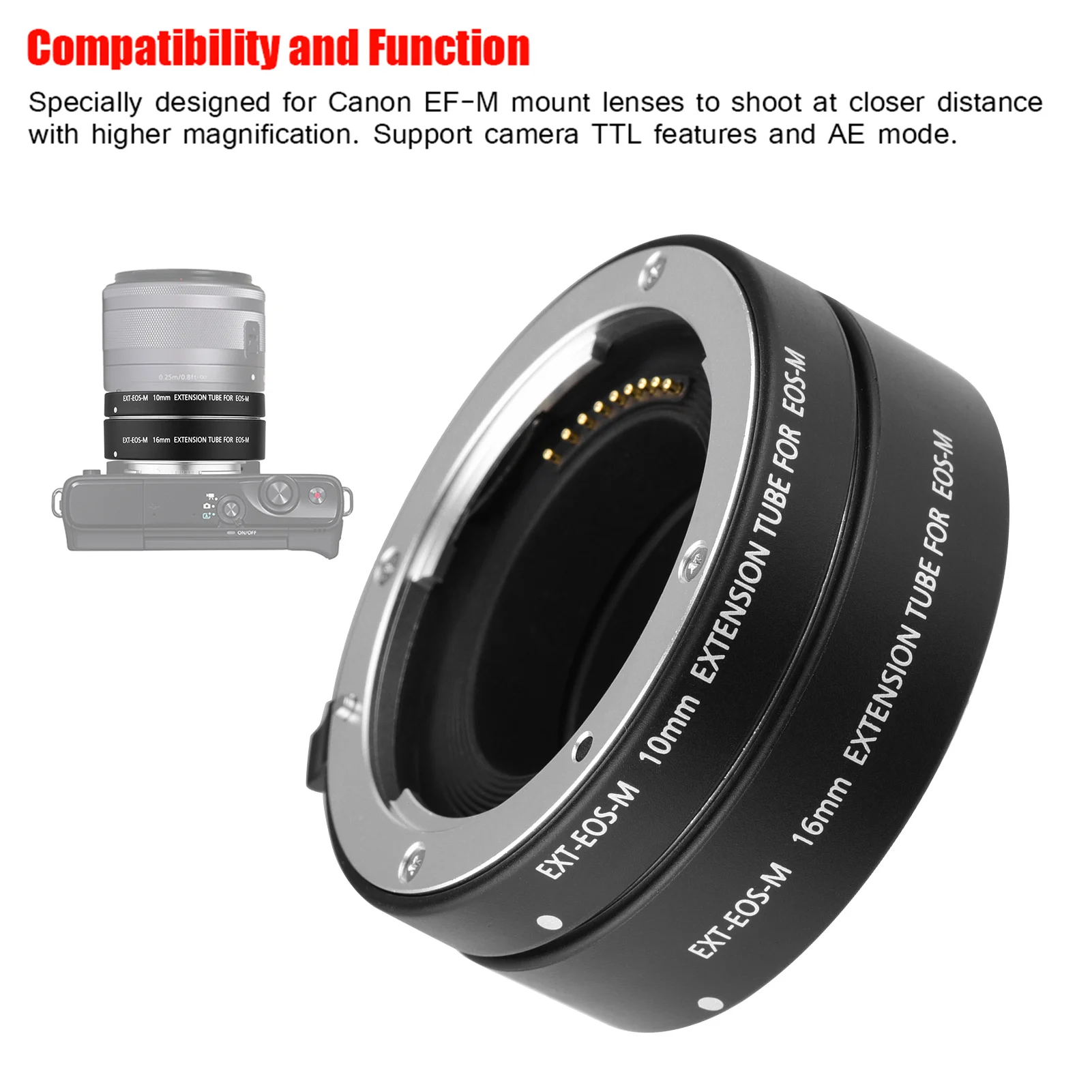 DG EOS м автоматический принтер с автоматической фокусировкой AF 10 мм 16 фокусировки