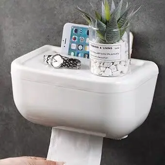 Домашний бумажный ящик Водонепроницаемый Многофункциональный туалетный для