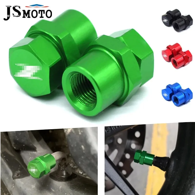 

Motorcycle CNC Wheel Tire Valve Stem Airtight Covers For KAWASAKI Z750 Z650 Z800 Z900 Z900RS Z250 Z300 Z400 Z1000/SX ZX10R/6R