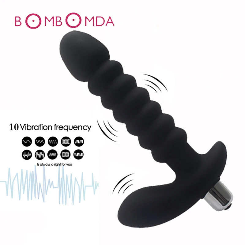Силиконовый фаллоимитатор Анальный вибратор секс игрушка для Женская Вагина