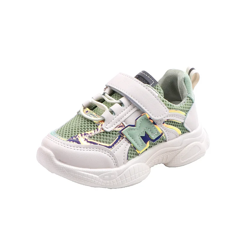 

Сетчатые дышащие кроссовки для мальчиков и девочек, летняя новая повседневная обувь для больших детей, кроссовки для бега