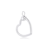 moments heart o pendant sterling silver jewelry fits original snake chain bracelets spring collection beads