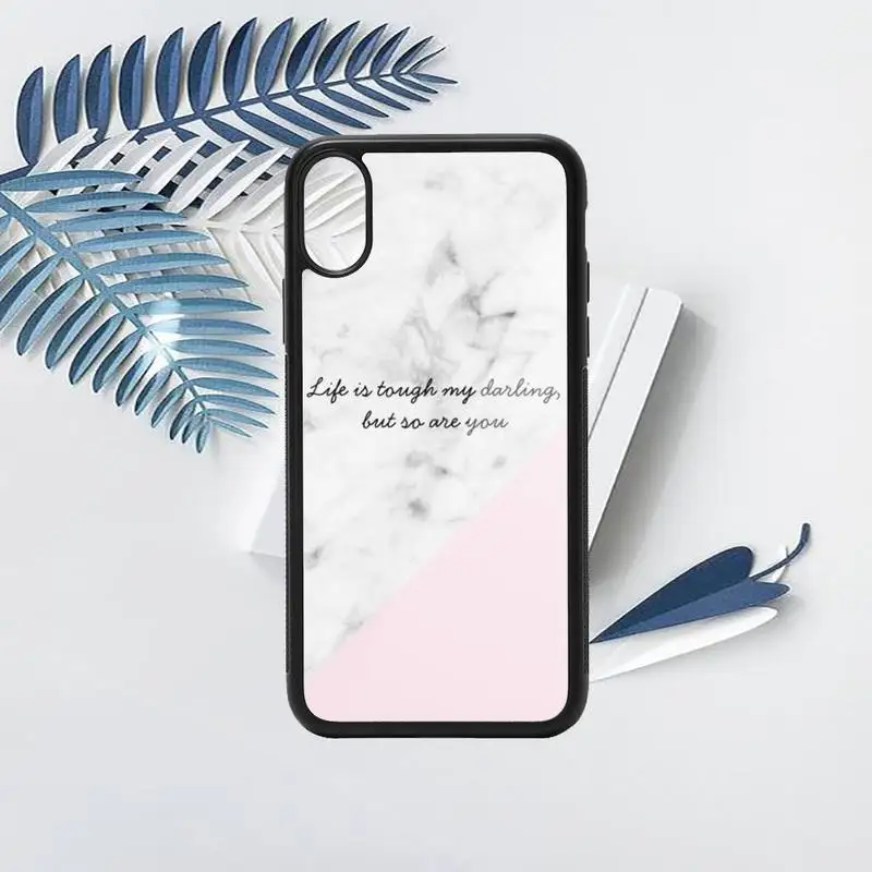 

Pink marble gold luxury art Phone Case PC for iPhone 11 12 pro XS MAX 8 7 6 6S Plus X 5S SE 2020 XR