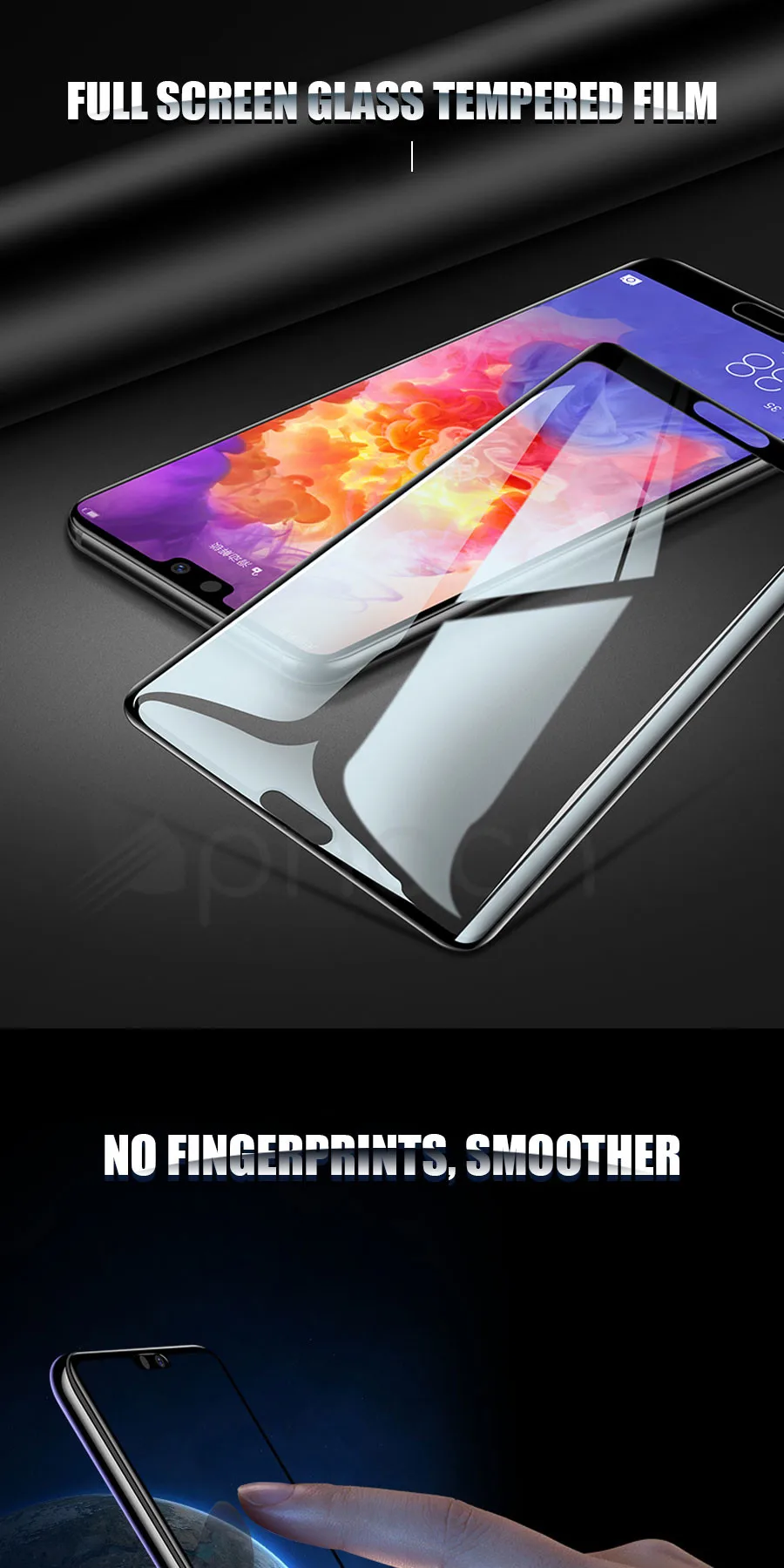 9D Защитное стекло для huawei P20 Pro P20 Lite Plus huawei Nova 3 3E 3i 4 4E 5 5i P Smart закаленное защитное стекло для экрана