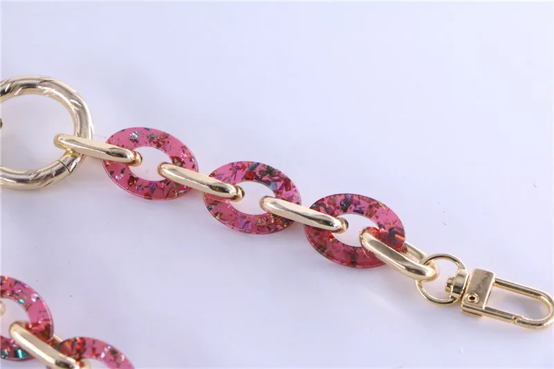 

fashion custom length resin handbag handles for acrylic handbags